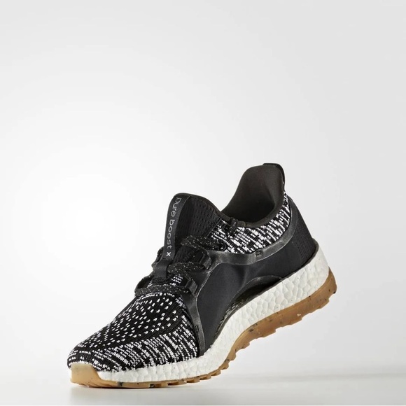 ADIDAS Pure Boost X ATR Running Shoes 7 black white - Picture 3 of 13
